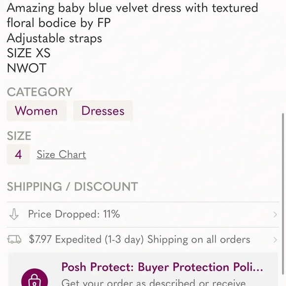 Free People Ava Mini Dress - Picture 5 of 5